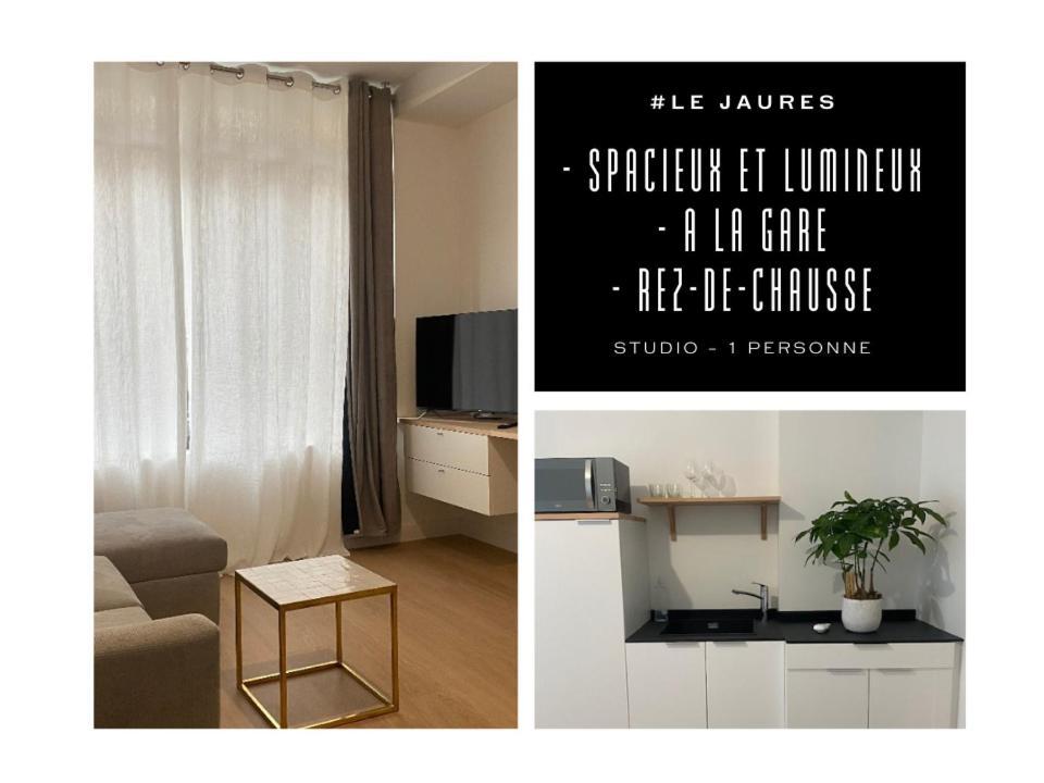 #Le Jaures - Studio A La Gare - Neuf Et Lumineux Μπριβ-λα-Γκαγιάρντ Εξωτερικό φωτογραφία